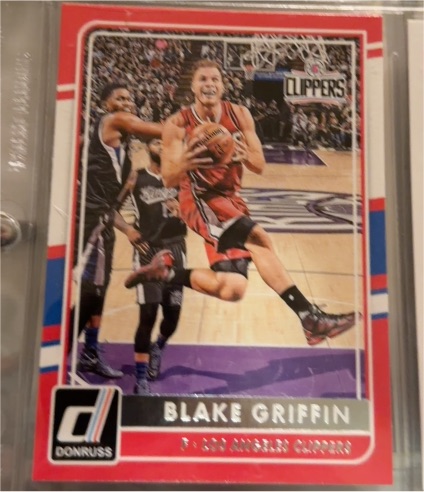 2015-16 Panini Donruss #180 Blake Griffin — front
