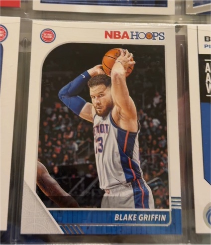 2019-20 Panini NBA Hoops #53 Blake Griffin — front