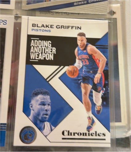 2019-20 Panini Chronicles #20 Blake Griffin Detroit Pistons — front