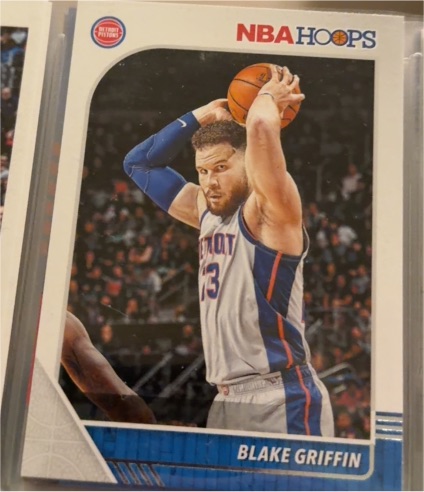 2019-20 Panini NBA Hoops #53 Blake Griffin — front