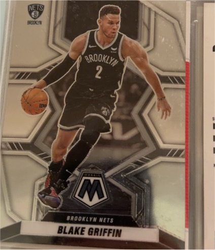2021-22 Panini Mosaic #125 Blake Griffin — front