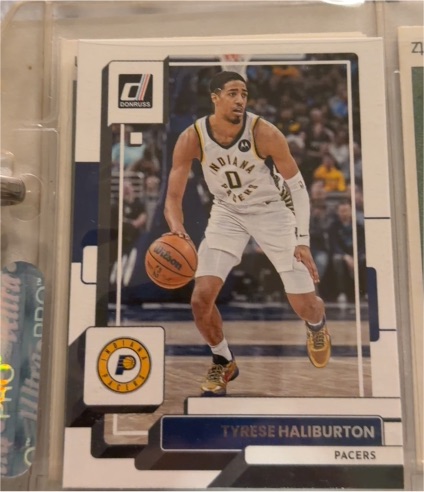 2022-23 Panini Donruss #47 Tyrese Haliburton — front
