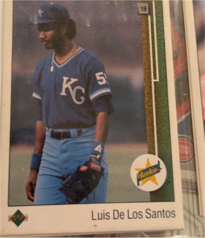 1989 Upper Deck #12 Luis De Los Santos — front