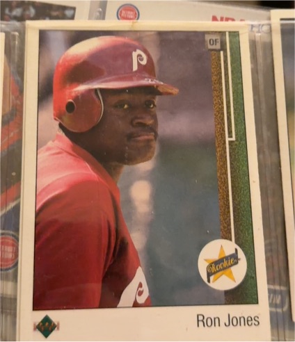 1989 Upper Deck #11 Ron Jones — front