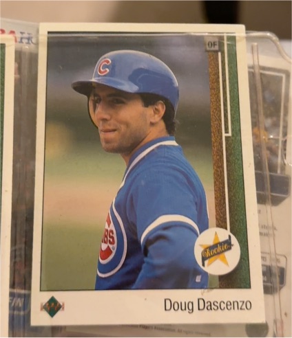 1989 Upper Deck #10 Doug Dascenzo — front