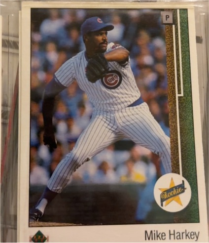 1989 Upper Deck #14 Mike Harkey — front