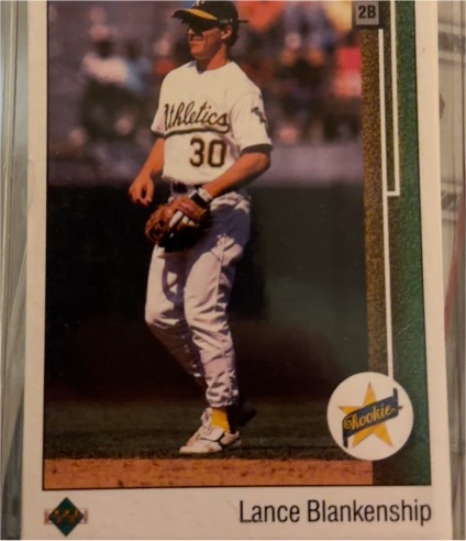 1989 Upper Deck #15 Lance Blankenship — front