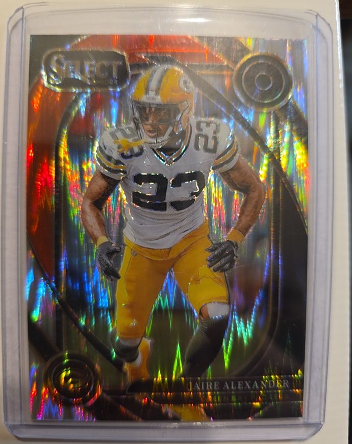 2024 Panini Select #263 Jaire Alexander Club Level Shock Prizm — front