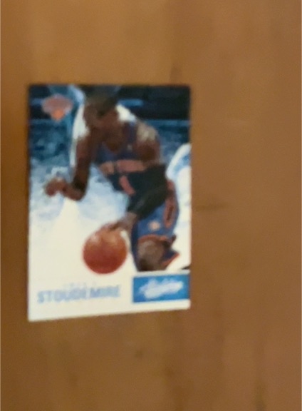 1994-95 Topps Stadium Club Through the Glass 1st Day Issue #17 Patrick Ewing — front