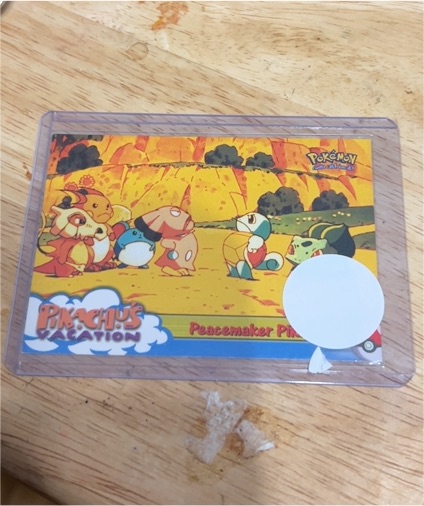 1998 Topps Pokemon Pikachu's Vacation #46 Peacemaker Pikachu — front