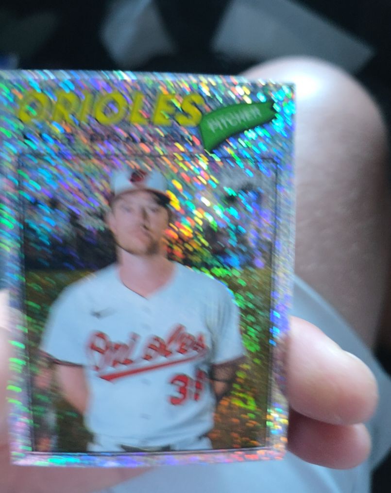 2026 Topps Heritage #16 Kyle Bradish — front