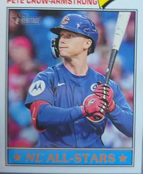 2026 Topps Heritage #261 Pete Crow-Armstrong — front