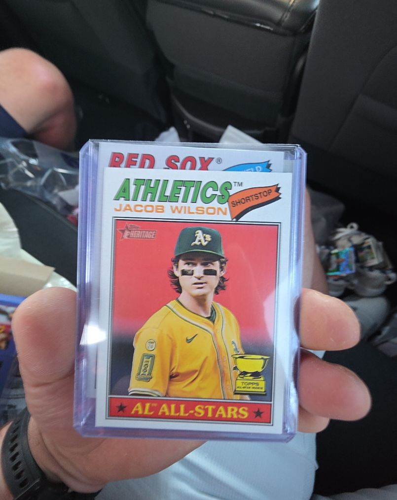 2026 Topps Heritage #17 Jacob Wilson — front