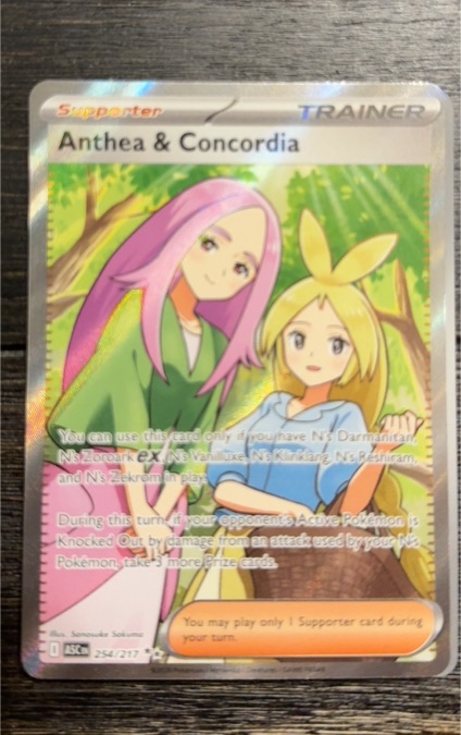 2023 Pokémon Ascended Heroes #254 Anthea & Concordia — front