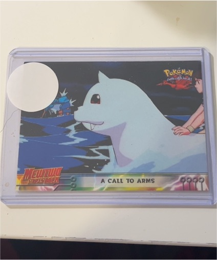 1999 Topps Mewtwo Strikes Back #16 A Call to Arms Dewgong — front