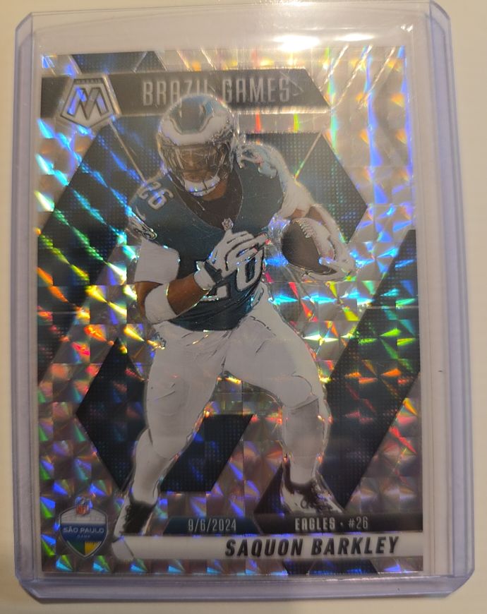 2025 Panini Mosaic Brazil Games #263 Saquon Barkley — front