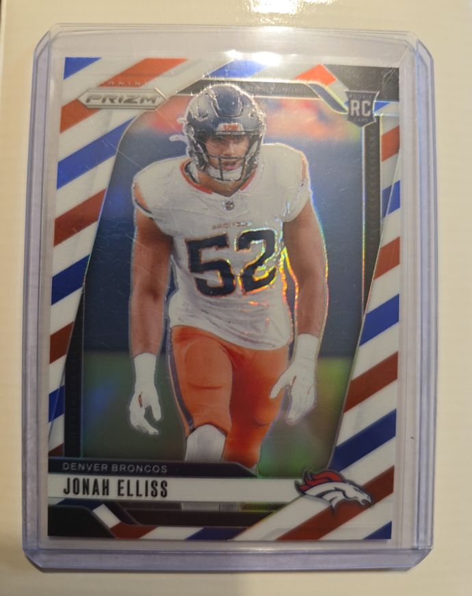 2024 Panini Prizm #356 Jonah Elliss — front