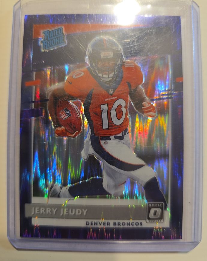 2020 Donruss Optic #157 Jerry Jeudy — front