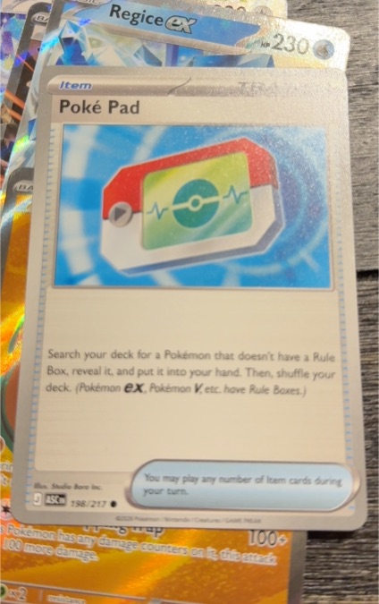 2023 Pokémon TCG Ascended Heroes #198 Poké Pad — front