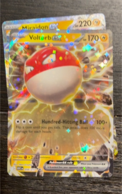 2023 Pokémon ME: Ascended Heroes #058 Voltorb ex — front