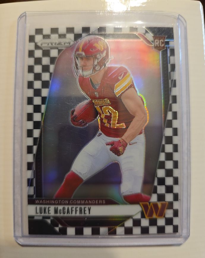 2024 Panini Prizm #367 Luke McCaffrey — front