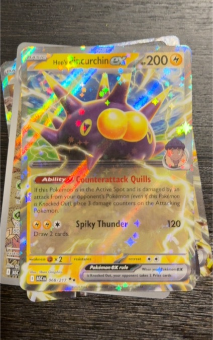 2023 Pokémon Ascended Heroes #068 Hop's Pincurchin ex — front