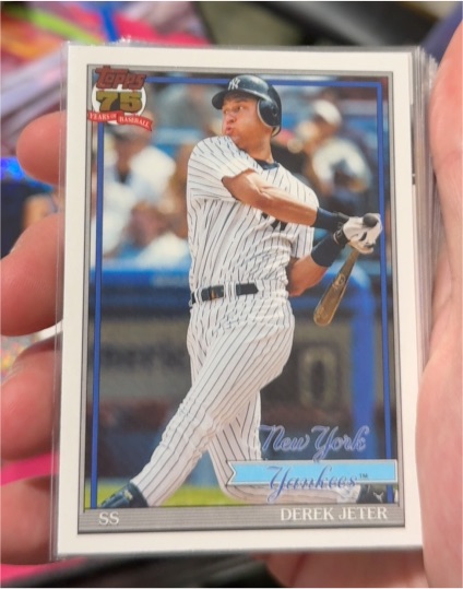 2026 Topps Series 1 #T91-30 Derek Jeter — front