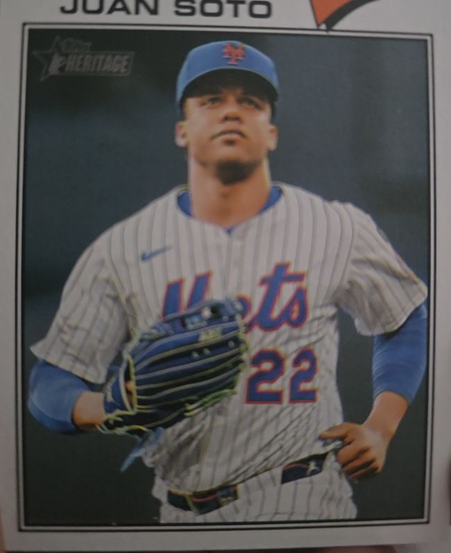 2026 Topps Heritage #306 Juan Soto — front