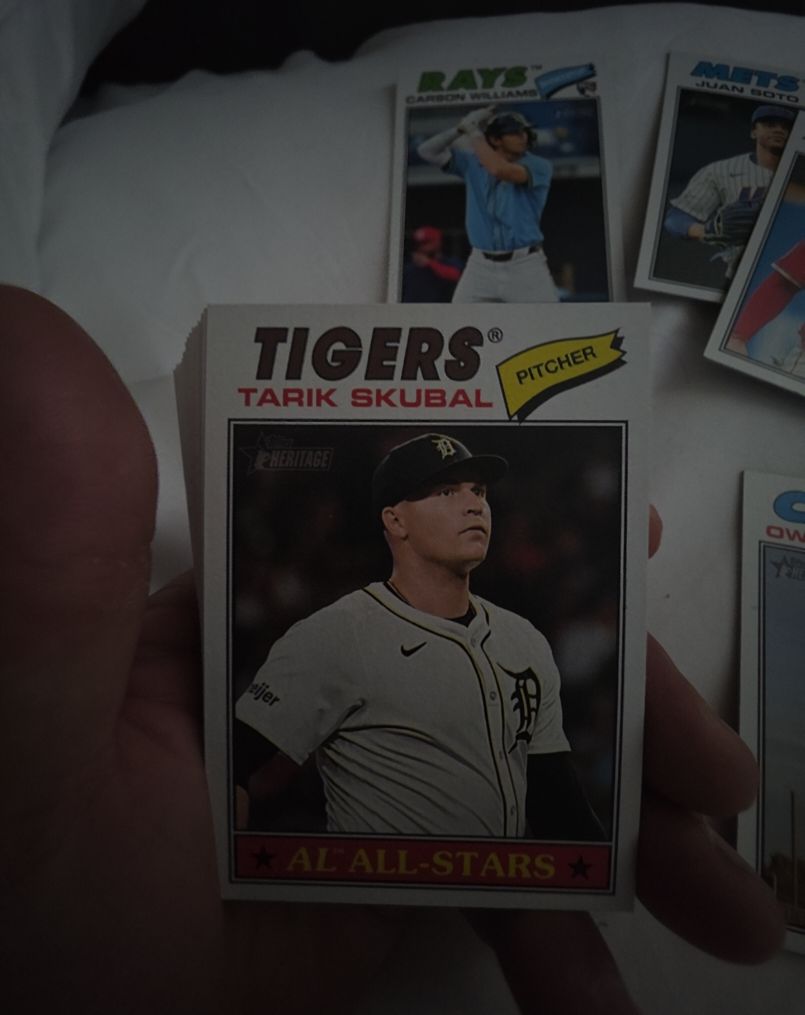 2026 Topps Heritage #281 Tarik Skubal — front
