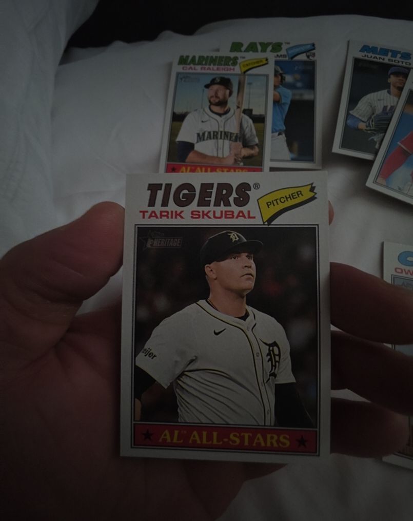 2026 Topps Heritage #281 Tarik Skubal — front