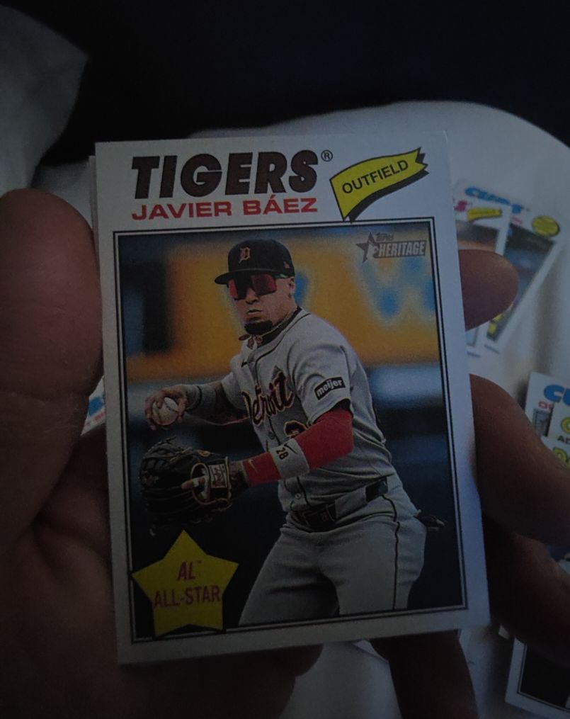 2026 Topps Heritage #107 Javier Báez — front