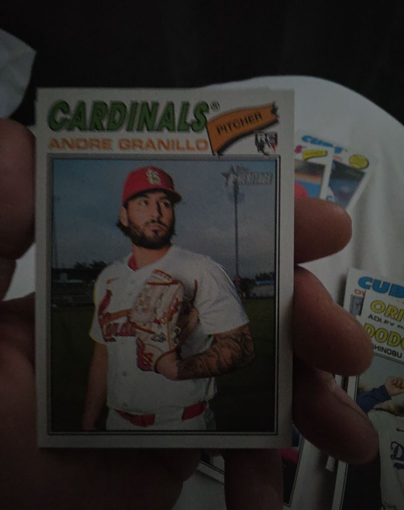 2026 Topps Heritage #32 Andre Granillo — front