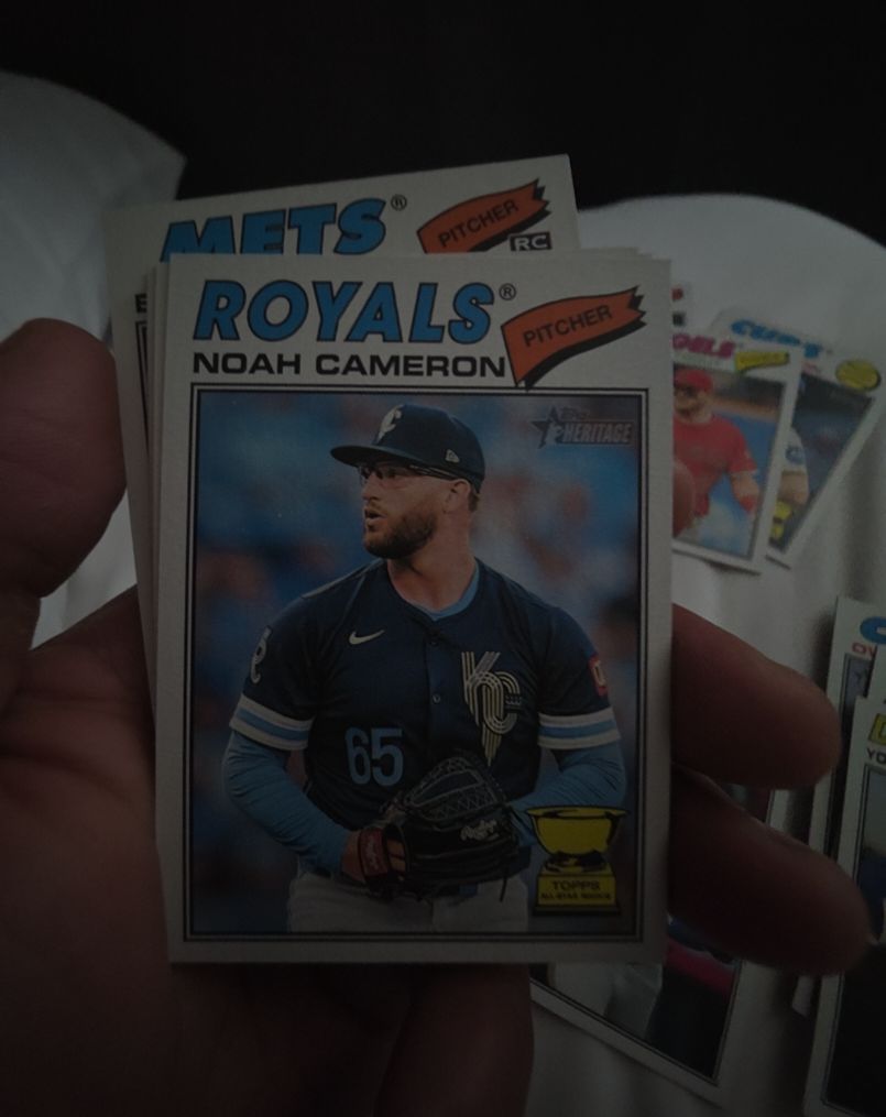 2026 Topps Heritage #78 Noah Cameron — front