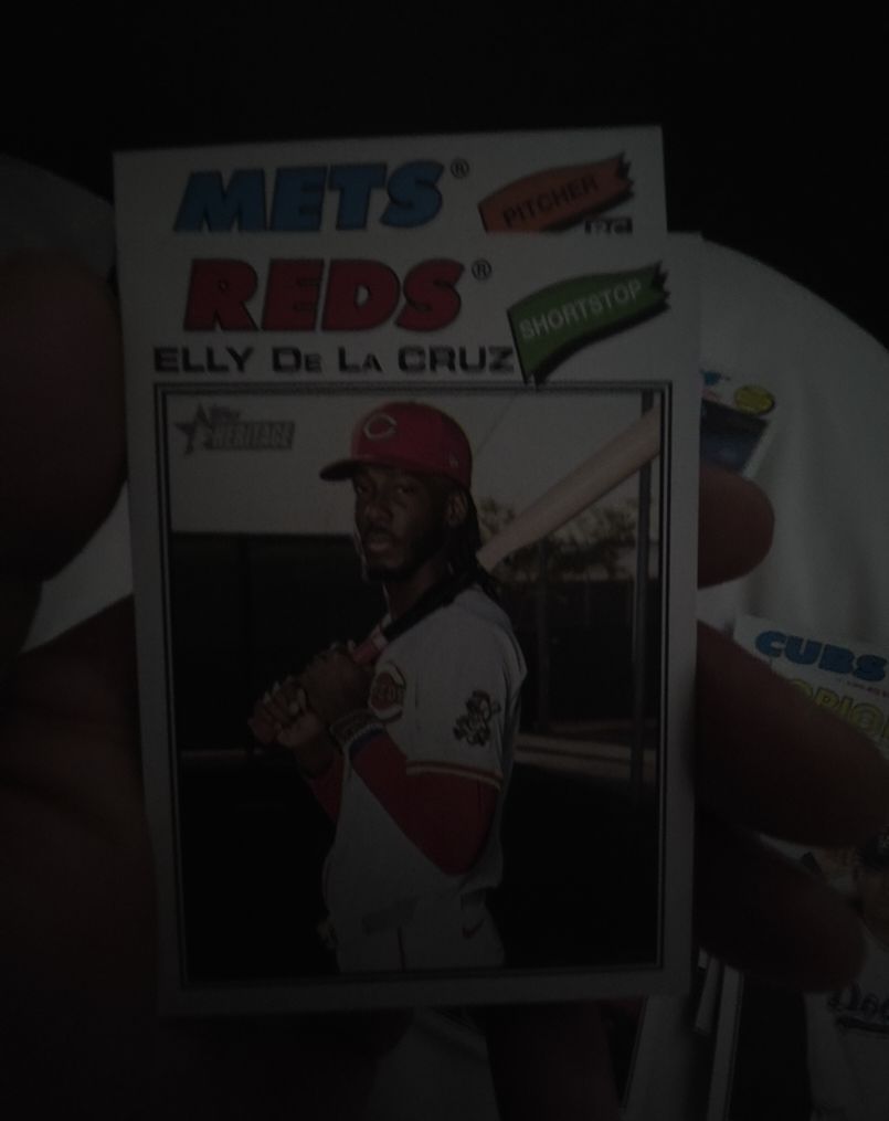 2026 Topps Heritage #70 Elly De La Cruz — front