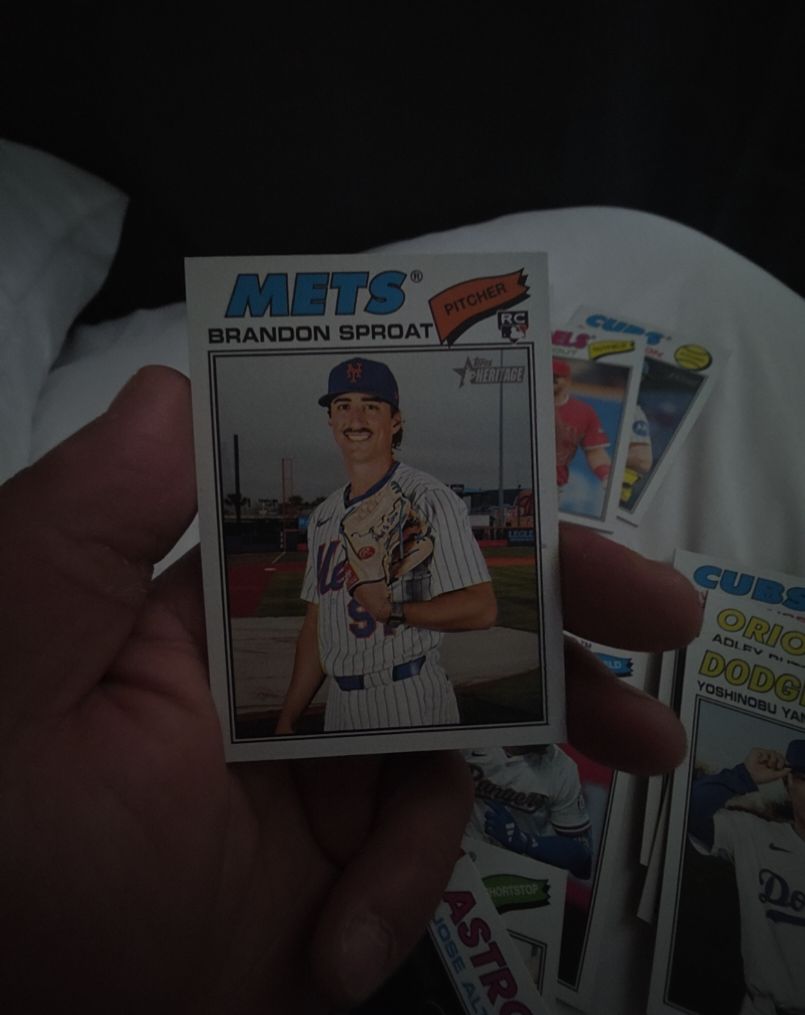 2026 Topps Heritage #118 Brandon Sproat — front
