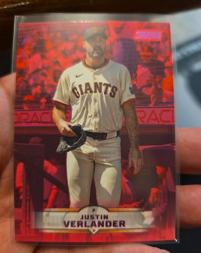 2025 Topps Stadium Club #162 Justin Verlander — front