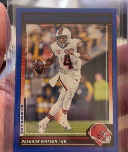 2024 Panini Score #64 Deshaun Watson — front