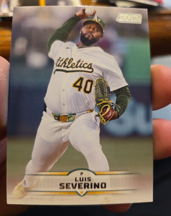 2025 Topps Stadium Club #49 Luis Severino — front