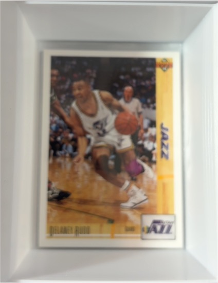1991-92 Upper Deck #197 Delaney Rudd — front