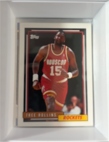 1992-93 Topps #311 Tree Rollins Houston Rockets — front