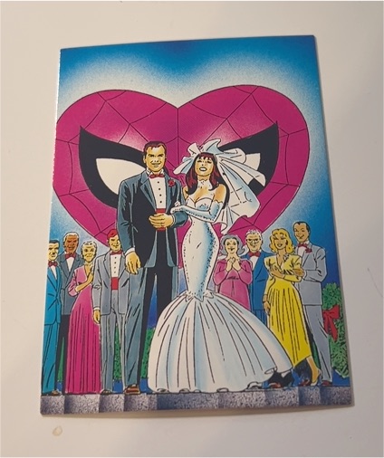 1992 Comic Images Spider-Man II 30th Anniversary #74 Marriage — front