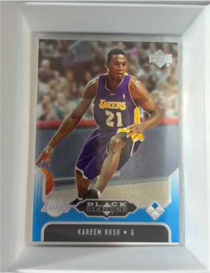 2004-05 Upper Deck Black Diamond #39 Kareem Rush — front