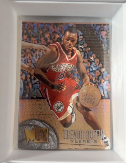 1995-96 Fleer Metal #178 Trevor Ruffin Philadelphia 76ers — front
