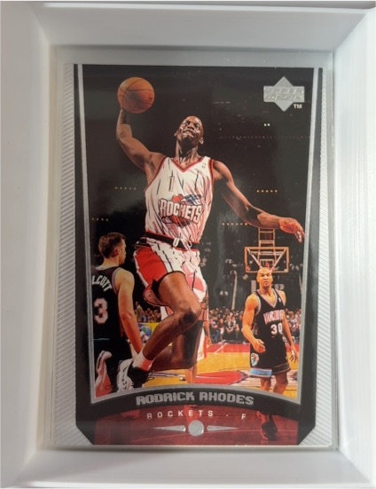 1998-99 Upper Deck #60 Rodrick Rhodes Houston Rockets — front