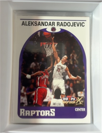 1999-00 Skybox NBA Hoops #182 Aleksandar Radojevic — front