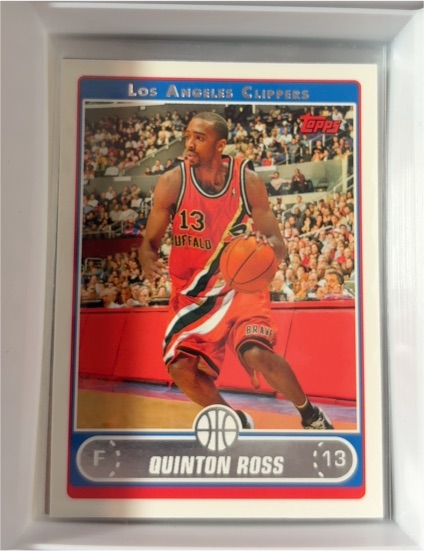 2006-07 Topps #144 Quinton Ross Los Angeles Clippers — front