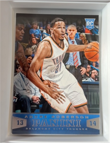 2013-14 Panini #166 Andre Roberson Rookie Card — front