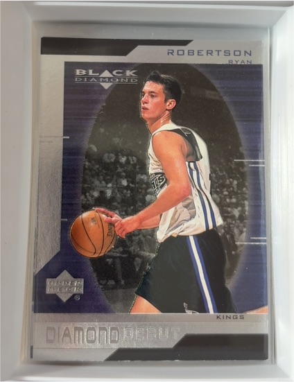1999-00 Upper Deck Black Diamond #118 Ryan Robertson — front