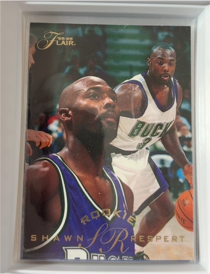 1995-96 Flair #216 Shawn Respert Rookie — front