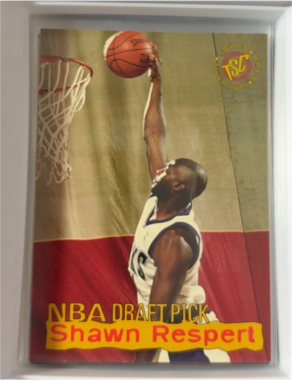 1995-96 Topps Stadium Club NBA Draft Picks #8 Shawn Respert — front